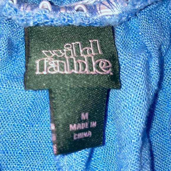 Flowy blue shorts - Picture 3 of 3